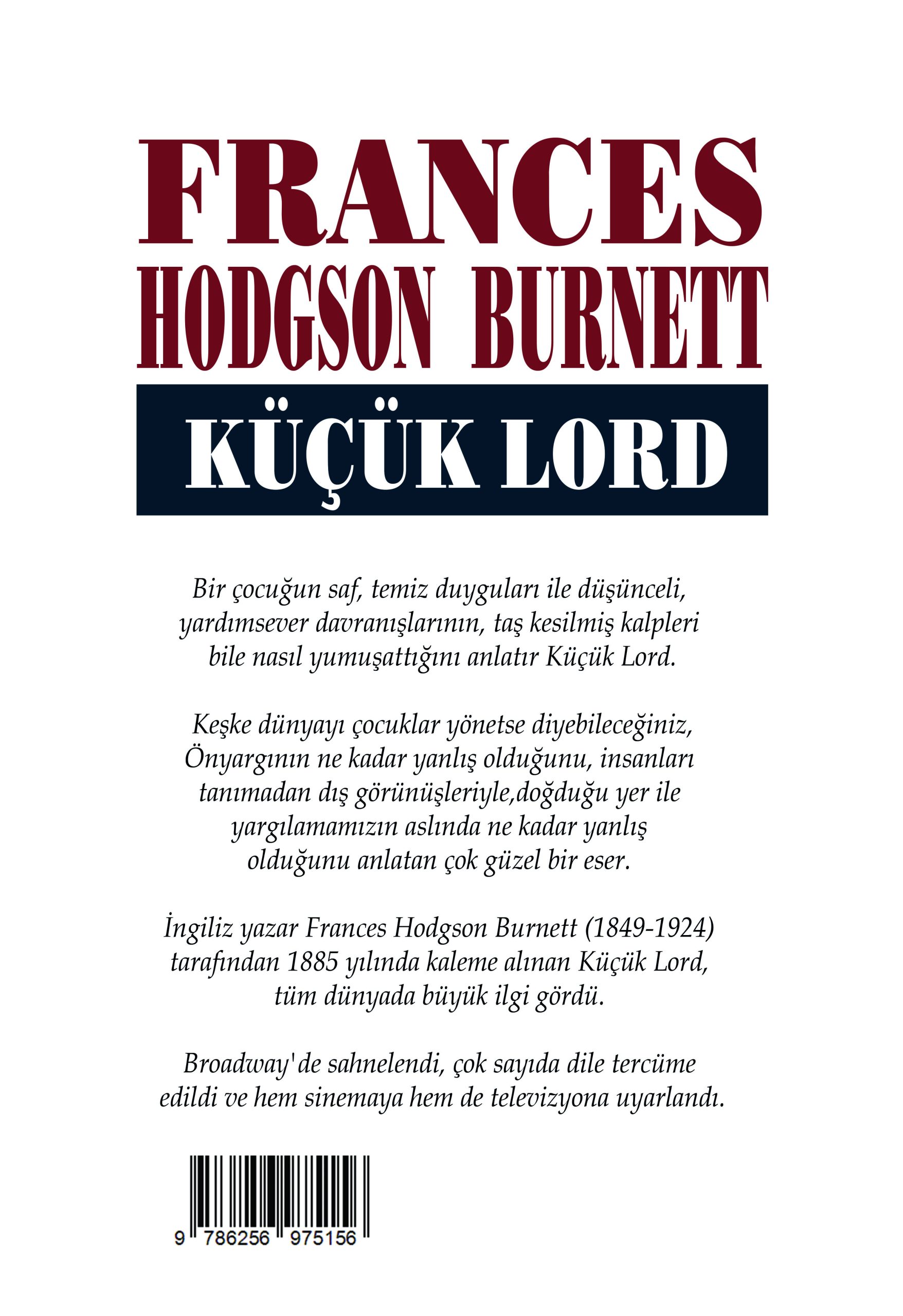 Küçük Lord / Frances Hodgson Burnett - Görsel 2