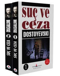 Suç Ve Ceza (TAM METİN - 2 CİLT - 600 SAYFA) / Dostoyevski