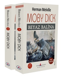 Moby Dick (Tam Metin - 2 Cilt - 600 Sayfa) / Herman Melville